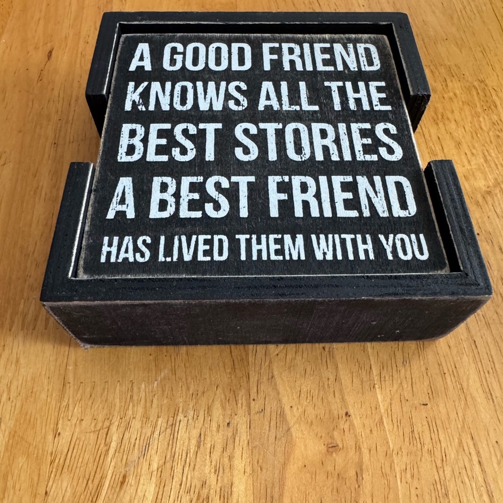 Set of 4 Primitive Coasters